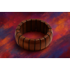Дамска гривна тъмно дърво Wood Art Style